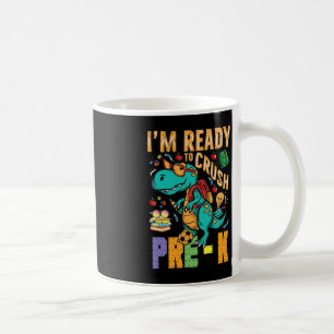 Jag är Redo att krossa förK Monster Lastbil Dino. Kaffemugg