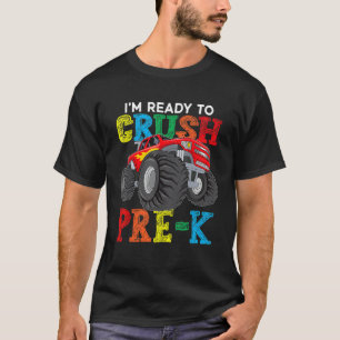 Jag är Redo att krossa förK Monster Lastbil tillba T Shirt