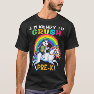 Jag är Redo att krossa förkrossa Husky Riding Unic T Shirt