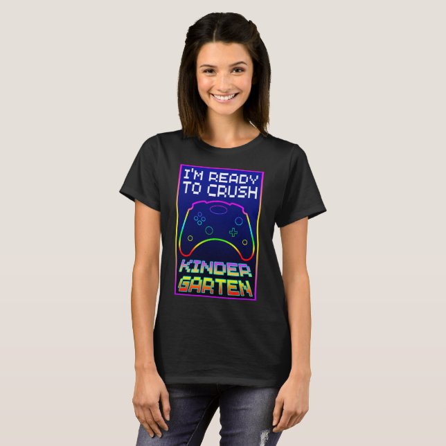 JAG ÄR REDO ATT KROSSA FÖRSKOLA T SHIRT (Hel framsida)
