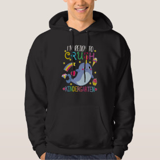 Jag är redo att krossa förskoleklassens återgång t hoodie