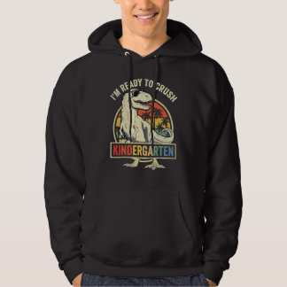 Jag är redo att krossa förskoleklassens återgång t hoodie