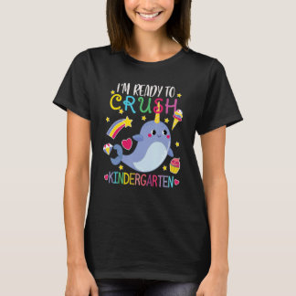 Jag är redo att krossa förskoleklassens återgång t shirt