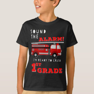 Jag är Redo att krossa första Klass, Lastbil Kids  T Shirt