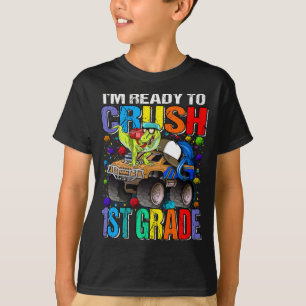 Jag är Redo att krossa första Klass Monster Lastbi T Shirt
