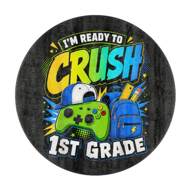 Jag är redo att krossa första klassens skolstart (Framsidan)