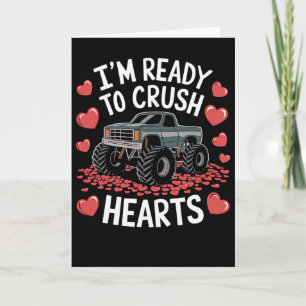 Jag är redo att krossa hjärtan Monster Truck Alla Kort
