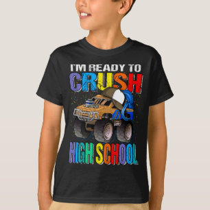 Jag är Redo att krossa högskolemester Lastbil T Shirt