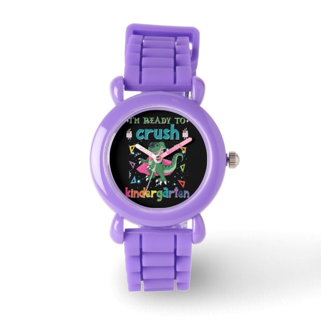 Jag är Redo att krossa Kindergarten Armbandsur (Framsida)