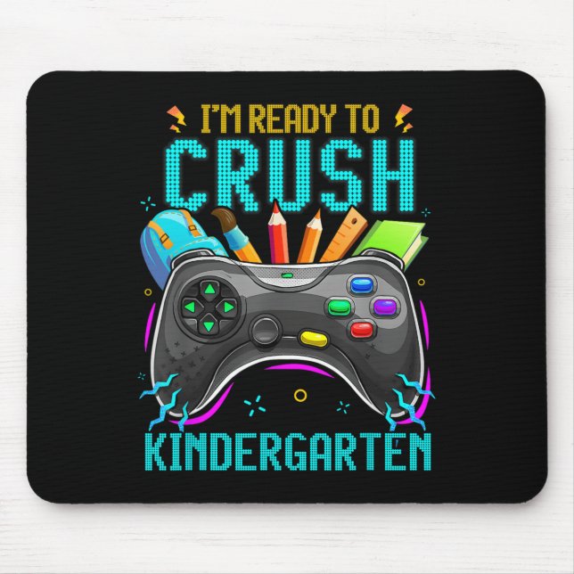 Jag är Redo att krossa Kindergarten Ck till skolvi Musmatta (Framsidan)