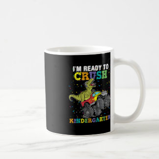 Jag är Redo att krossa Kindergarten Monster Lastbi Kaffemugg