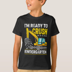 Jag är redo att krossa konstruktion fordon för för t shirt