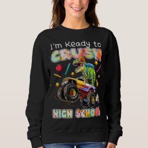 Jag är Redo att krossa Lastbil Dinos från högskola T Shirt