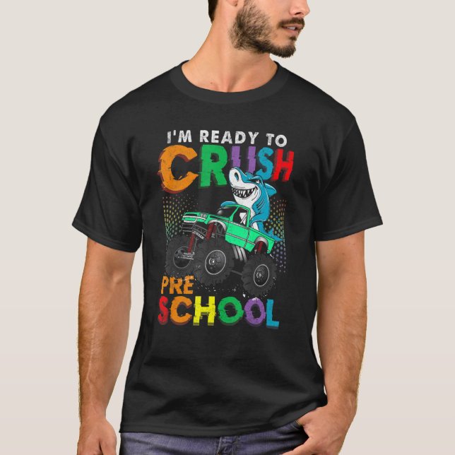 Jag är Redo att krossa mig till förskoleapparat Mo T Shirt (Framsida)