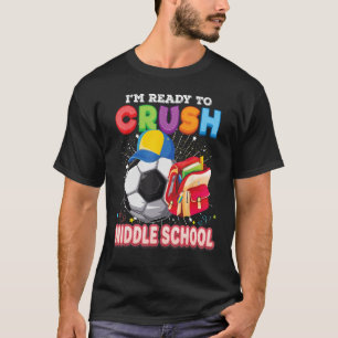 Jag är Redo att krossa Mitten skolavlyssnare tillb T Shirt