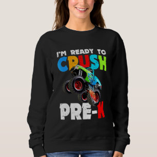 Jag är redo att krossa Pre K tillbaka till skolans T Shirt