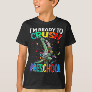 Jag är Redo att krossa Preschool Brachiosaurus T Shirt