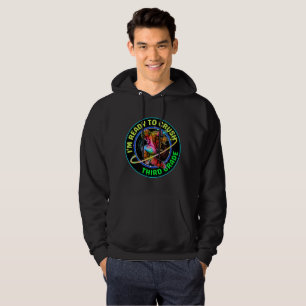 Jag är redo att krossa tredje klass hoodie