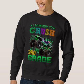 Jag är Redo att krossa tredje Klass Monster Lastbi Lång Ärmad Tröja