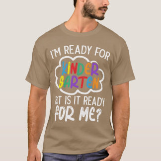 Jag är redo för förskoleklass men är det redo för t shirt