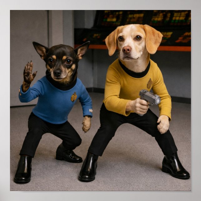 "Jag är redo Kapten" Poster (Framsidan)