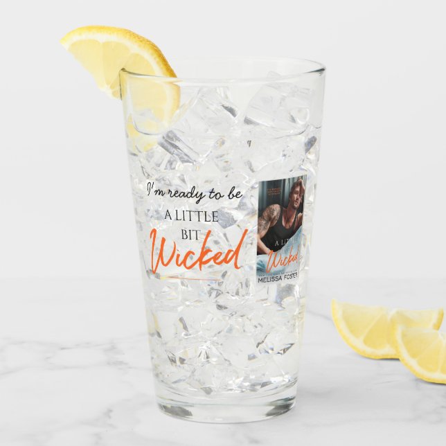 Jag är Redo... lite lite skumt dricksglas Glaskopp (Framsida Ice)