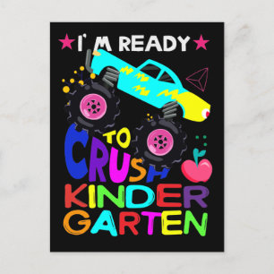Jag är redo till Crush Kindergarten Vykort