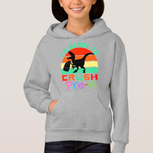 JAG ÄR REDO TILL CRUSH PRE-K - COOLA DINOSAUR T SHIRT