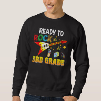 Jag är Redo till tredje Back to school G i Sten tr Lång Ärmad Tröja