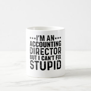 Jag är redovisningschef, men jag kan inte fixa det kaffemugg