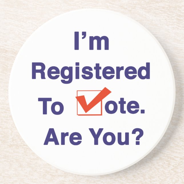 Jag är registrerad för omröstning 2024 underlägg (Framsidan)