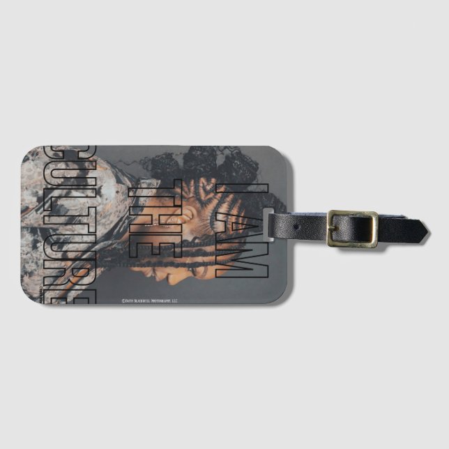 Jag är resetaggen Kultur Bagagebricka (Framsida horisontal)