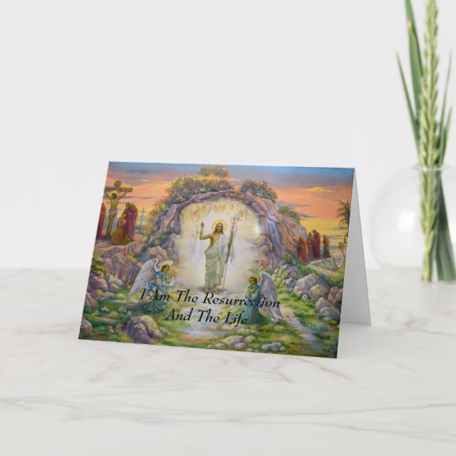 Jag är resurationen och livet kort (Framsida)