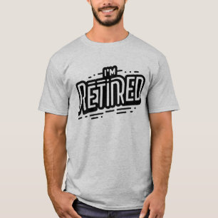 JAG ÄR RETIRED T SHIRT