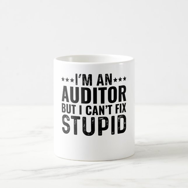 Jag är revisor, men jag kan inte laga Stupid Kaffemugg (Center)