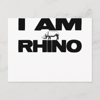 JAG ÄR RHINO VYKORT