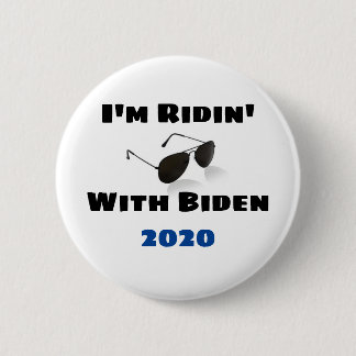 Jag är Ridin med Biden 2020 Knapp