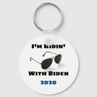 Jag är Ridin med Biden 2020 Nyckelring
