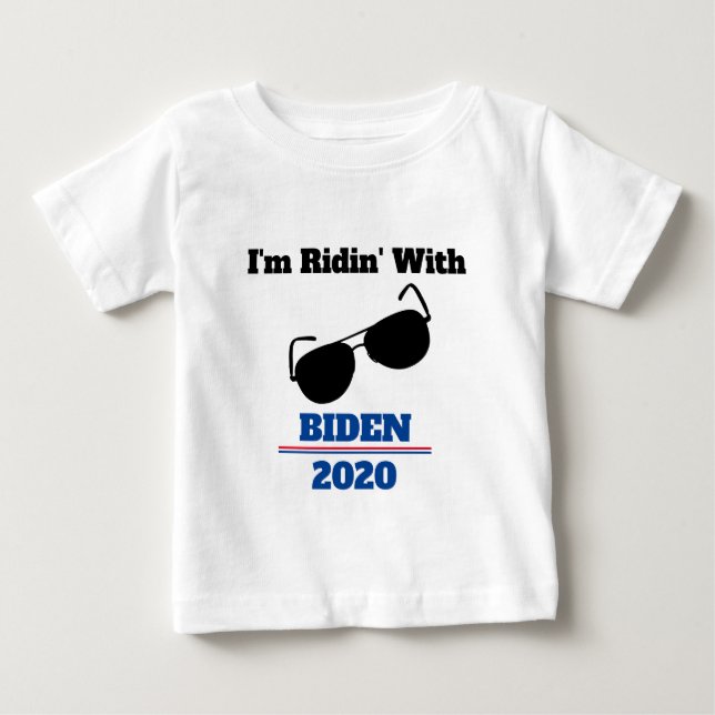 Jag är Ridin med Biden 2020 T Shirt (Framsida)