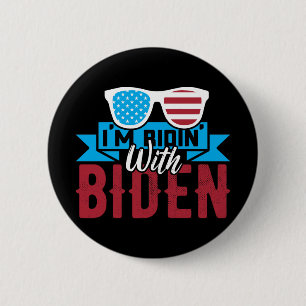 Jag är Ridin med Biden Knapp