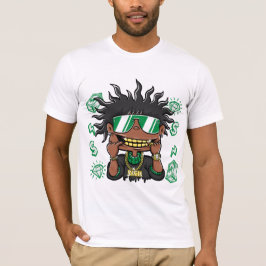 Jag är Rik T-Shirt - djärv och säker Påstående