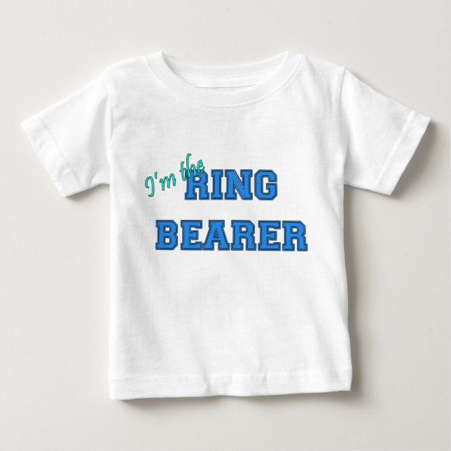 Jag är Ring Bearer T-shirt (Framsida)