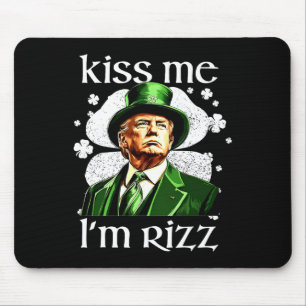 Jag är Rizz Trump Shamrock St patricks day Musmatta