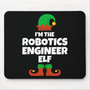 Jag är Robotics Ingenjör Elf-familjen Pajama Krist Musmatta