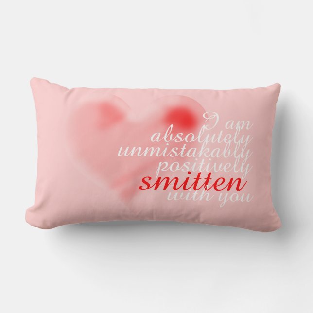 Jag är (rosa) lumbarkudde (Framsida)