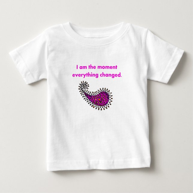 Jag är Rosa Paisley just nu Tröja (Framsida)