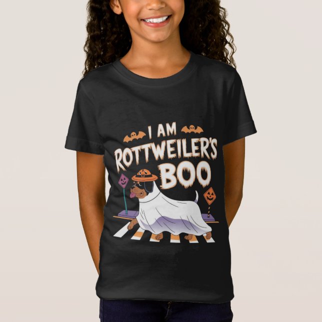 Jag är ROTTWEILER's boo T Shirt (Framsida)
