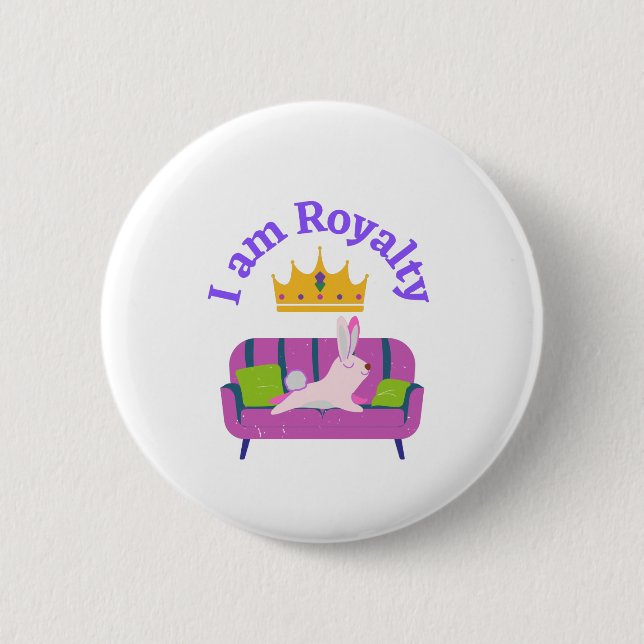 Jag är Royalty Knapp (Framsida)