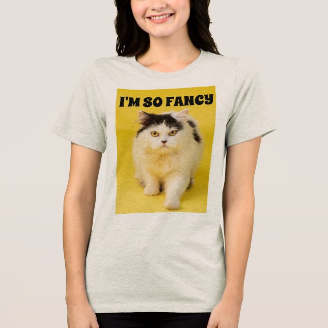 JAG ÄR SÅ FINARE CAT T-SHIRTS (Framsida)