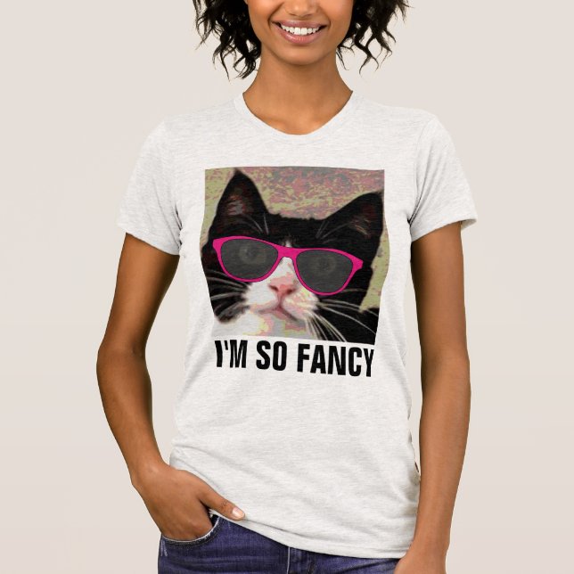 JAG ÄR SÅ FINARE CAT T-SHIRTS (Framsida)